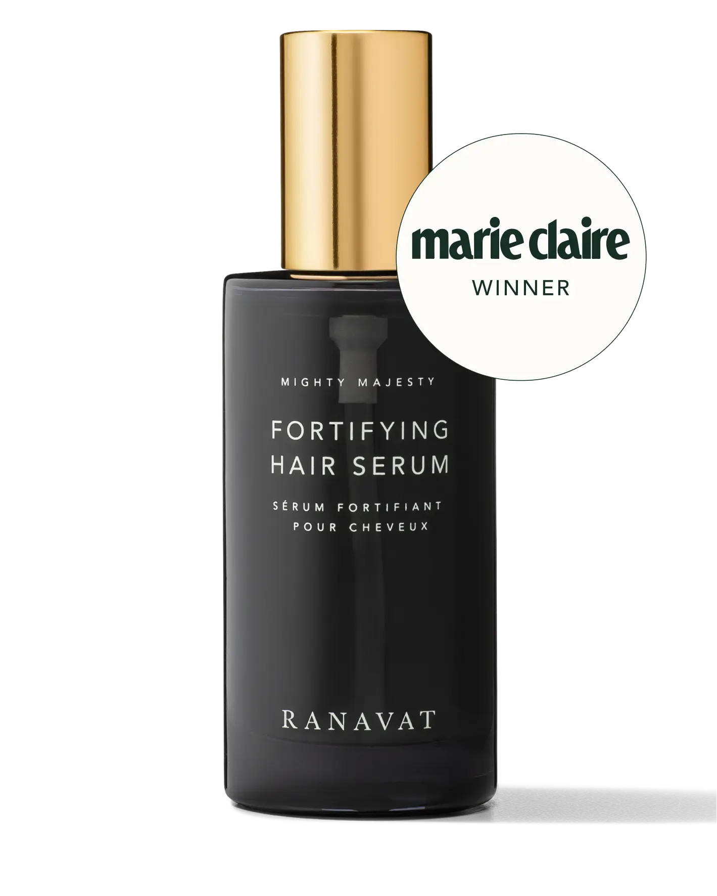 RANAVAT Mighty Majesty Fortifying Hair Serum - Hydrating Formula with Amla & Jasmine for Enhanced Shine & Health - Cruelty-Free Vegan - Marie Claire UK Winner