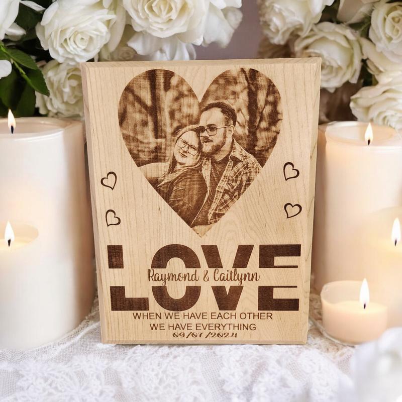 Love Marriage Plaque - Perfect for Weddings and Anniversaries
