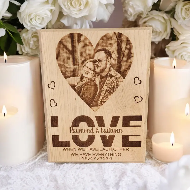 Love Marriage Plaque - Perfect for Weddings and Anniversaries
