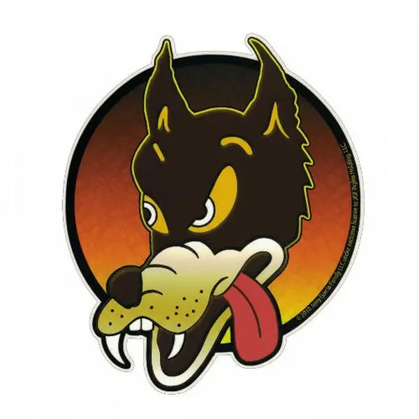Jerry Garcia - Wolf Guitar Sticker Jerry Garcia - Wolf Guitar Sticker