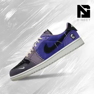 Nike Air Jordan 1 Retro Low OG Zion Williamson Voodoo Alternate– Men's Lifestyle Sneakers – shoes for man -Vintage-Spring & Summer-Inspired Running Shoes, Shock-Absorbing Comfort, Gym to Streetwear Casual Wear-back to school–IH2309 500
