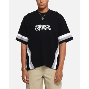 Carre Graffiti Waffle T-Shirt Black