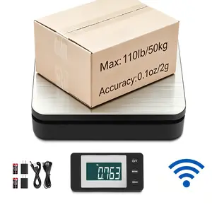 Shipping Scale,Postal Scale,Digital Postal Scale,Wireless Shipping Scale,Package Scale,Small Business Scale,Mail Scale,Postage Scale,Weighing Scale,110lb Postal Scale,50kg Shipping Scale,0.1oz Accuracy Scale,2g Precision Scale,Tare Function Scale,