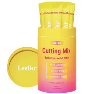LeeFar Healthcare Dietary Cutting Fitness Supplement Drink Mix - FG Strawberry Açaí Flavor - 30 Servings