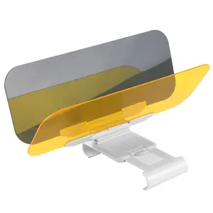 HD Car Sun Visor Extender Anti Glare Windshield Visor Extender 2 in 1  Clip On Vision Car Vehicle Day Night Driving Visor Extender Attachment Automotive Sun Protection Visors for Car, Trucks