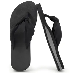 Women Flip Flops with Arch Support, Yoga Mat Comfortable Summer Beach Walking Thong, Soft Cushion Sandals Slip On Indoor Outdoor, Cute Bowknot Thong Sandals Vacation Sandals