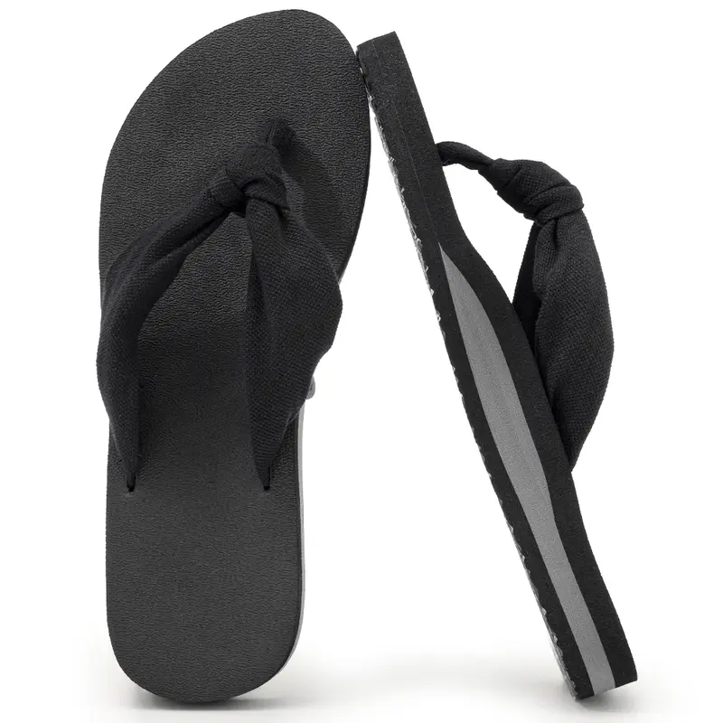 Mens Arch Support Flip Flops Yoga Mat Cushion Recovery Walking Thong Sandals Amazon.com | COFACE Flip Flops for Men with Arch Support  main image 4