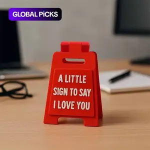 1pc “A LITTLE SIGN TO SAY I LOVE YOU” Desk Sign, Perfect for Valentine's Day and Birthday Gift for Girlfriend, Boyfriend or Family, Romantic Office Desktop Decoration, Small Family Decoration and Novelty Desk Decor #GLOBAL PICKS