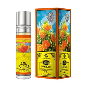 Al Rehab Bakhour for Unisex Concentrated Perfume Oil Rollerball, 0.2 Ounce