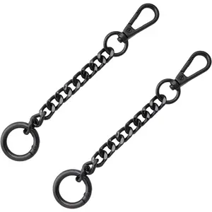 2 count Bag Strap Extender 15 cm Metal Purse Strap Extender Chain for  Bag Handbag   Replacement