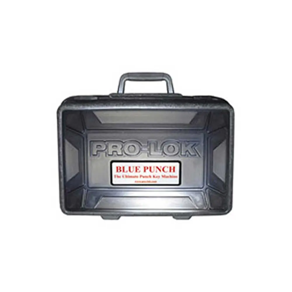 PRO-LOK Blue Punch Molded Tool Case, Hard Plastic Shell Tool Box (BP-CASE), Tool Boxes