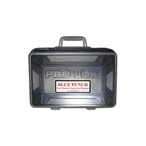 PRO-LOK Blue Punch Molded Tool Case, Hard Plastic Shell Tool Box (BP-CASE), Tool Boxes