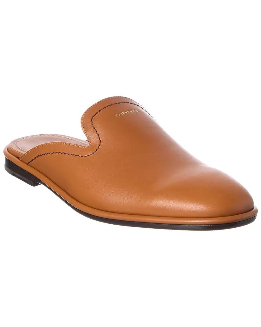 Ferragamo Leather Mule