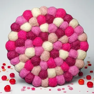 Wool Felt RuffCup Coaster