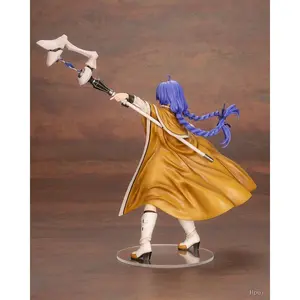 25CM Anime Mushoku Tensei Isekai Ittara Honki Das Roxy Migurdia Figure Model Standing Hat Toy Gift Collection Action Figure PVC