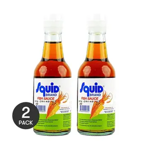 2packs SQUID BRAND Korean Fish Sauce 60ml * 2 - Perfect for Steaming, Grilling & Dressing