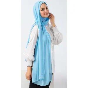 Ninja Chiffon Scarf - Lightweight Soft Stretchy Material with Cotton & Lycra Inner Cap for Everyday Wear Modest & Stylish Hijab