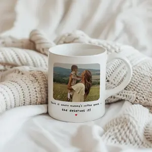 Personalised Mummy Coffee Mug, Mummy Photo Mug, Custom Mummy Mug, Mummy Birthday Gift, Mummy Christmas Gifts, Mother's Day Gifts
