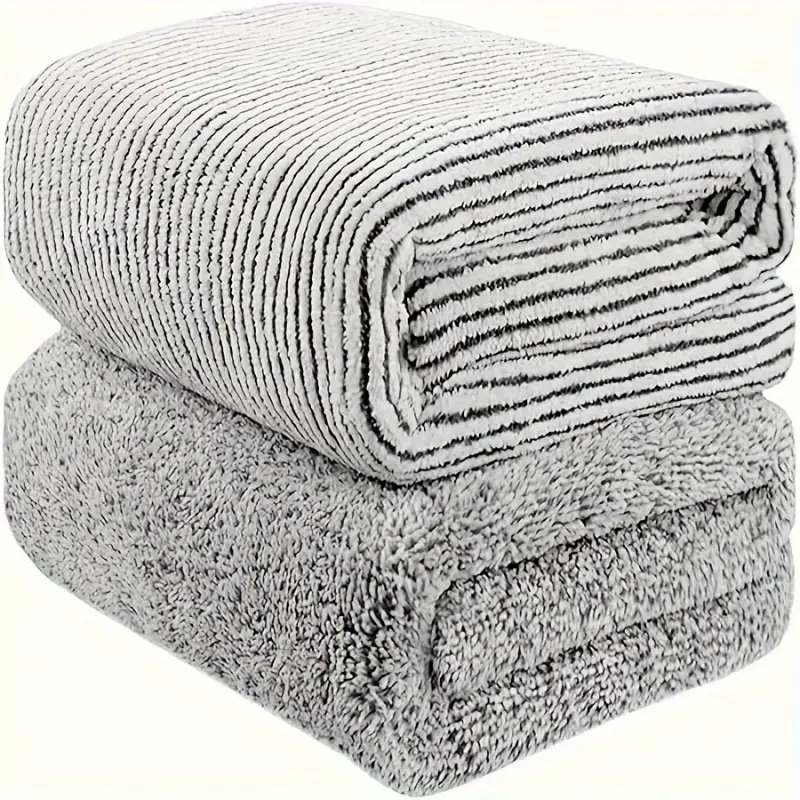 2-piece 70*140cm highly absorbent Quick Absorbent bath towel set, breathable microfiber soft and comfortable shower towels, suitable for fitness, bathroom, shower, sports, yoga, Super Absorbent Towels