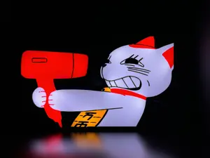 Custom DanDaDan Turbo Granny LED Sign – Personalized Neon Anime Art for Fans