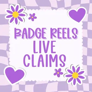 LIVE CLAIM  Badge Reel - Cute and Functional Design with Variety of Clip Options, Perfect for Everyday Wear