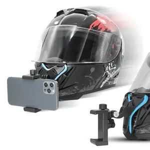 Motorcycle  Helmet Chin Strap Mount Holder With Phone Clip For Action Camera Full Face Mobile Phone Holder Motorcycle hat use motorcycle enthusiast Motorcycle  combat  2026