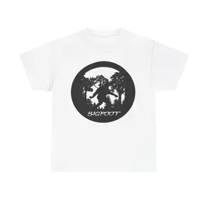 BIGFOOT Unisex Heavy Cotton Tee Get out in the Woods