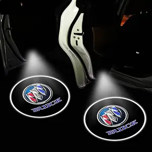 Buick Car Door Welcome Projection Light, Ultra Bright LED Logo Projector, Led Car Lights, Automatic Lighting Upon Opening, Easy Installation, Must-Have for Customization