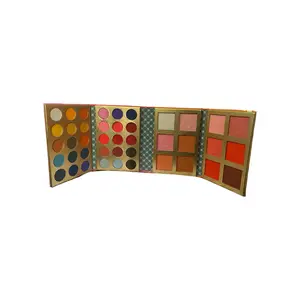 Coco Urban Yiwu Avocado Eyeshadow Palette 42 Colors Limited Edition Matte and Shimmer Non-Toxic Makeup Blend for Everyday Use Cosmetic