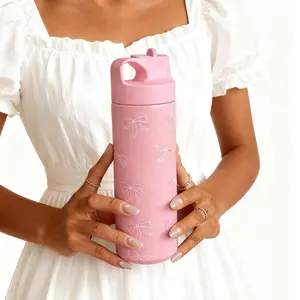 1pc 500ML Stainless Steel Insulated Cup Tumbler, Cold & Hot Use, Coffee Mug, Tea Cup, Outdoor Home Office, Leak-Proof, Gift for Valentine's Day