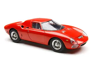 Ferrari 250 LM Race Red "Ron Fry" (1964) Limited Edition 1/18 Diecast Model Car by CMC