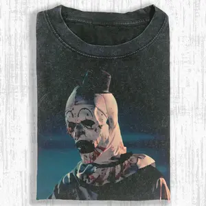 Art The Clown Unisex Shirt ,Y2K, Streetwear, Grunge Aesthetic, Viral Tee, TikTok Trending, OOTD, Skater Fit, Oversized Look, Unisex Style, Soft Cotton 2