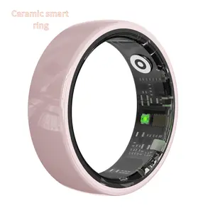 Multifunctional R12 Smart Health Ring, ceramic material, sleep monitoring, heart rate and blood oxygen detection, exercise tracking, health data management