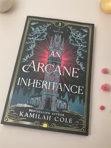 An Arcane Inheritance by Kamilah Cole - Bestselling Author's Fantasy Novel with Intricate Cover Design
