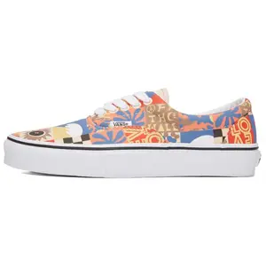 Vans Era Low-Top Skate Shoes for Men and Women in Blue and Orange