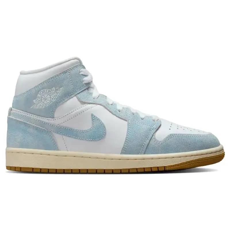 Jordan 1 Mid Denim (Women's) (women) by StockX