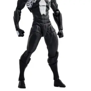 Dark  Hero Figure Action Toy – Black & Red Urban Warrior Collectible – Flexible Pose Figure for Kids & Fans – Street Battle Gift Idea