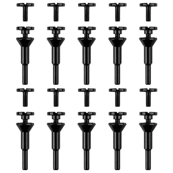 2 /4 /6 /8 /10 Pack Cut Off Wheel Arbor,Mounting Mandrel Holder 3/8" & 1/4" Arbor Hole,1/4 Die Grinder Attachments,Cut-Off Wheel for Die Grinder Accessories Drill Bits Tool