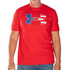 Men's Under Armour Freedom Logo T-shirt - Authentic Branding, Comfortable Fit, Durable Design, Suitable for Everyday Wear
