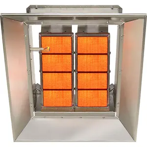 Sunstar Heating Products B2093432 Infrared Ceramic SG8-N, 80000 BTU Natural Gas Heater
