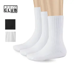 PROCLUB Heavyweight Crew Socks (3 Pairs)