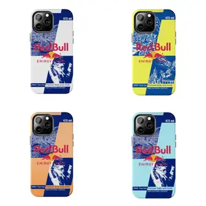 Red Bull Red Bull Energy Phone Case | Night Shift Edition Compatible with iPhone 17 16 15Pro, 14, 13, 12, 11, 8, XR Mini, Pro Max, Plus & SAMSUNG GALAXY 21 S22 S23 S24 25 ULTRA PLUS Accessories Protection unisex