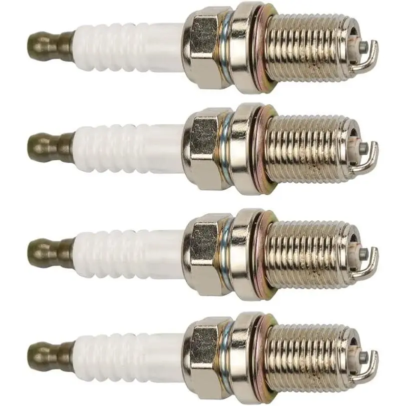Pack of 4 491055S Spark Plug for Champion RC12YC Briggs and Stratton 491055 491055S 692051 792015 491055T 5066 Kohler 25 132 12-S M78543 531308128