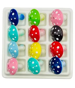 Whimsical Mix Cats Cowboy Hats Mushrooms Dice Apples & More Acrylic Beads for Jewelry Making Assorted Shapes Vibrant Colors Durable Material Beaded Tassel Charms Crafts