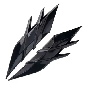 Car Fender Modification Rear Window Side Spoiler, Side Wing Fender False Air Vents Decorative Stickers, Car Accessories, Car Decals, Vehicle Decoration