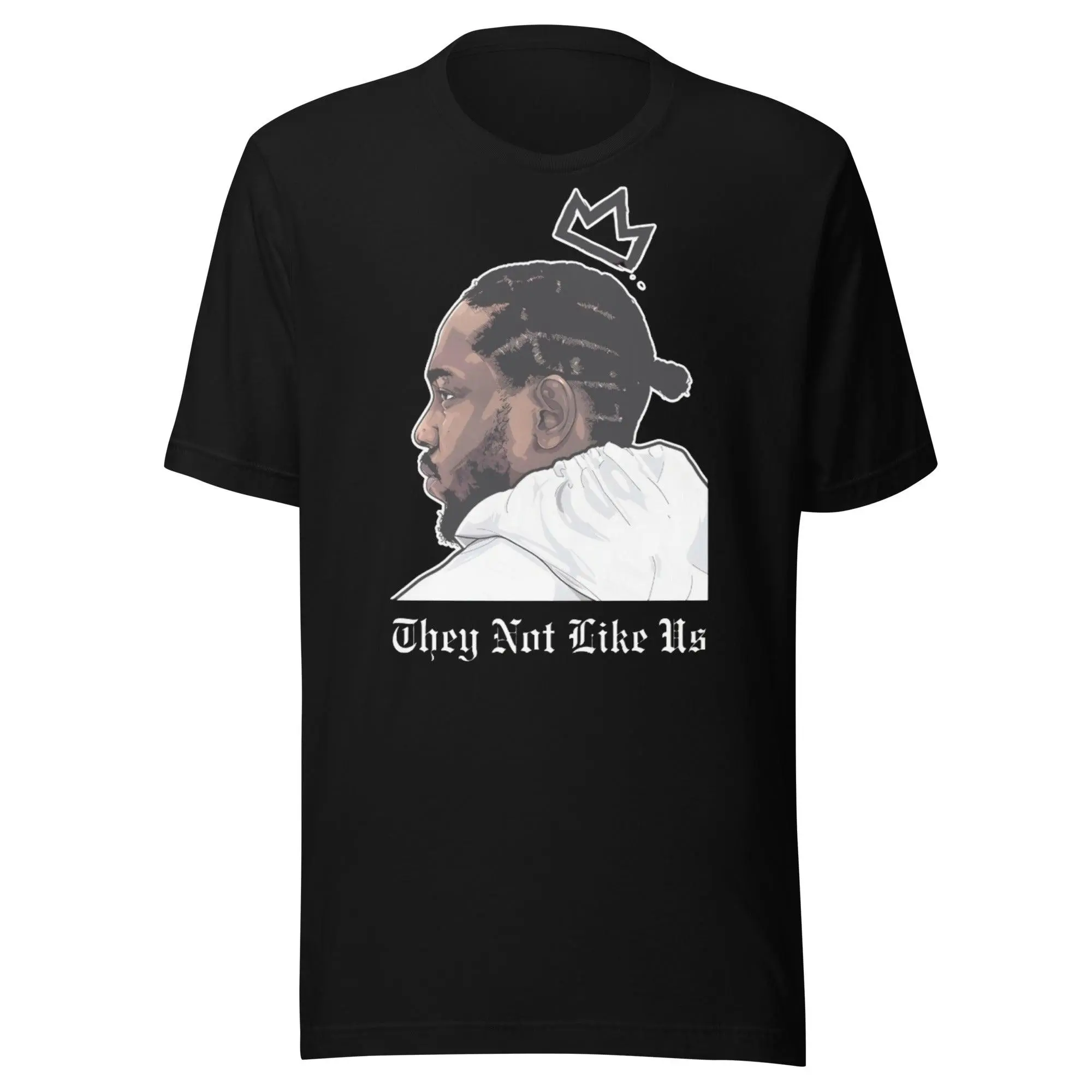King Kendrick Tshirt They Not Like Us Short Sleeve Unisex 100% Cotton Crew Neck Top Fabric Jersey