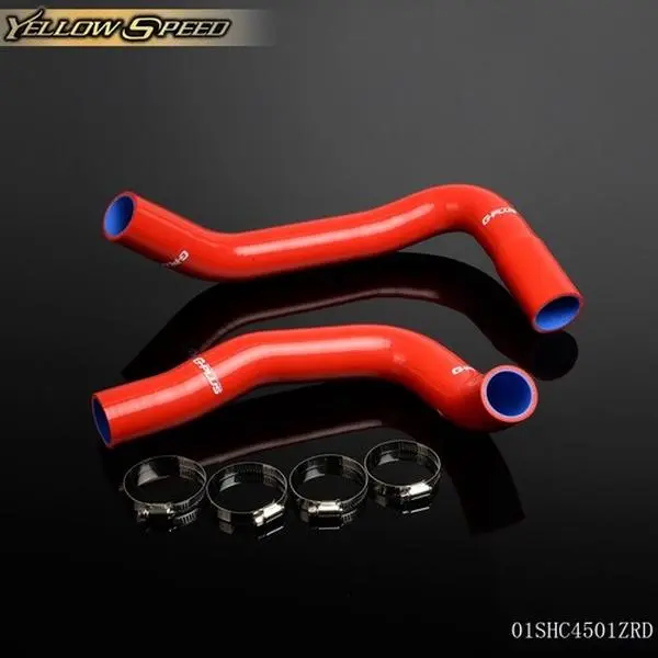 ALLGOOD 3-Ply Thick Silicone Radiator Coolant Hose Kit with Free Clamp Set, 4.5mm, -65f~500f Degrees, 0.3-0.9mpa Heat Resistant, Direct Fit for 71-88 Chevy Small Block Camaro SBC