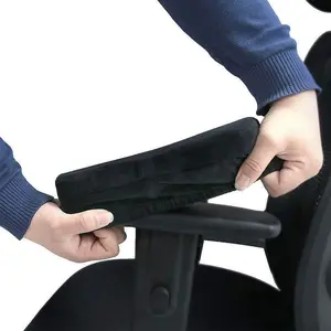 Chair Armrest Pads, Memory Foam Office Chair Arm Covers and Elbow Pillow for Elbows and Forearms Pressure Relief (2 Sets)