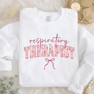 [Ship From US] Printed Respiratory Therapist T-Shirt OR Sweatshirt, Future RT, Gifts For Respiratory Therapy Student Sweatshirt, Registered Respiratory