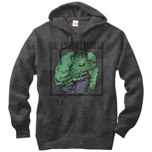 Men's Marvel Hulk Be Incredible Pull Over Hoodie
